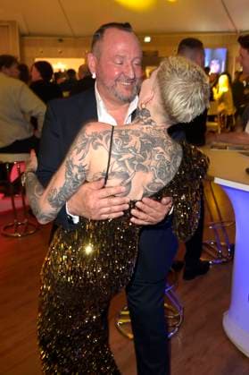 Melanie Müller with boyfriend Andreas Kunz at the presentation of the 24 Radio Regenbogen Award 2024 in the Europa Park Arena Rust, 19 04 2024 Foto:xF.xKernx xFuturexImagex regenbogen_4610
