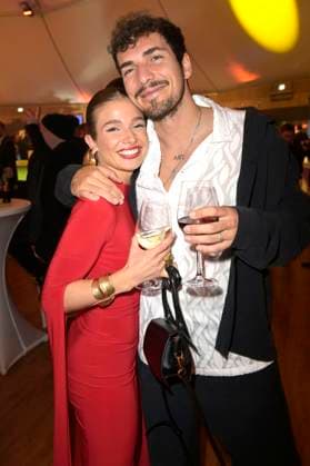 Lola Weippert with companion at the presentation of the 24 Radio Regenbogen Award 2024 in the Europa Park Arena Rust, 19 04 2024 Foto:xF.xKernx xFuturexImagex regenbogen_4616
