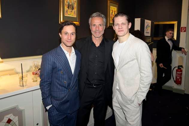 Ludwig Trepte, Hannes Jaenicke and Max von der Groeben at the presentation of the 24 Radio Regenbogen Award 2024 in the Europa Park Arena Rust, 19 04 2024 Foto:xF.xKernx xFuturexImagex regenbogen_4622