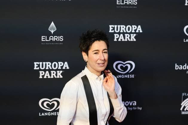 Rust, Germany April 19, 2024 Presentation of the Radio Regenbogen Award 2024 In the picture Dunja Hayali Europa Park Baden Württemberg Copyright: xFotostandx xHettichx