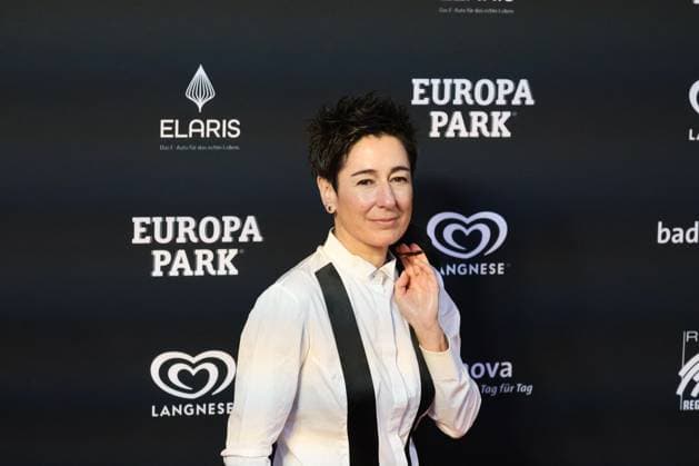 Rust, Germany April 19, 2024 Presentation of the Radio Regenbogen Award 2024 In the picture Dunja Hayali Europa Park Baden Württemberg Copyright: xFotostandx xHettichx