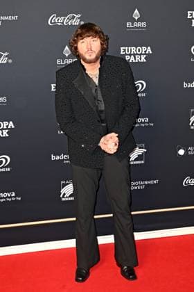 RADIO REGENBOGEN AWARD 2024 James Arthur on the occasion of the presentation of the media prize from Baden Württemberg Radio Regenbogen Award on 19 04 2024 at Europapark Rust 20240419MWI127012