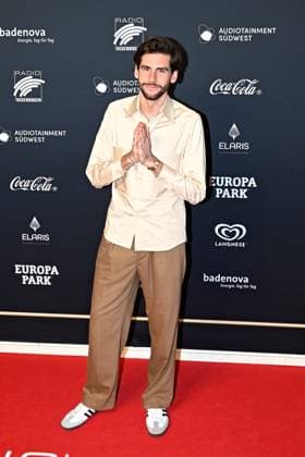 RADIO REGENBOGEN AWARD 2024 Alvaro Soler on the occasion of the presentation of the media prize from Baden Württemberg Radio Regenbogen Award on 19 04 2024 at Europapark Rust 20240419MWI127789