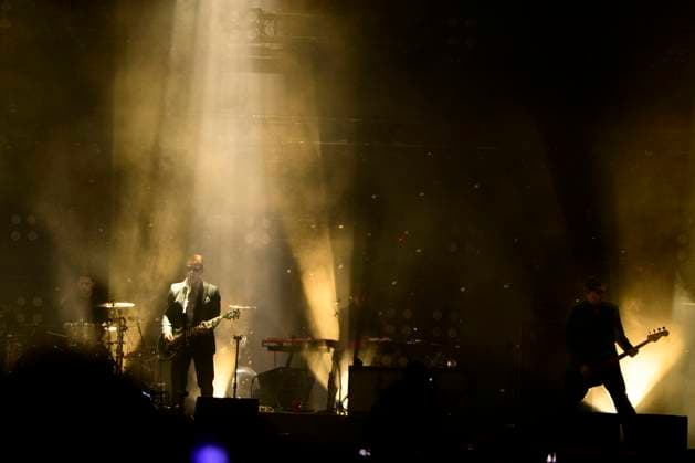 Entertainment Bilder des Tages Entertainment Bilder des Tages April 20, 2024, Mexico City, Mexico City, Mexico: The American Rock band Interpol during their concert at the ZoÂ³calo in Mexico City, this Saturday..The Head of Government of Mexico City, Marti Batres Guadarrama, reported that the New York alternative rock band Interpol brought together 160 thousand attendees this Saturday, April 20, at the free concert in the capital s Zocalo. Mexico City Mexico - ZUMAn296 20240420_zip_n296_002 Copyright: xJorgexNunezx