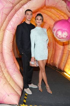Verona Pooth and her son Diego at the Felix Burda Award on 21 April 2024 in Berlin Felix Burda Award 2024 in Berlin