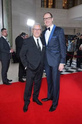 Jan Hofer and Vince Ebert at the Felix Burda Award on 21 April 2024 in Berlin Felix Burda Award 2024 in Berlin
