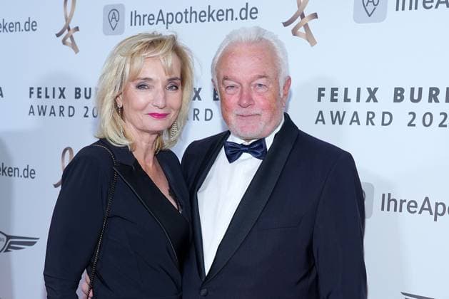 Wolfgang Kubicki and his wife Annette Marberth Kubicki at the Felix Burda Award on 21 04 2024 in Berlin Felix Burda Award 2024 in Berlin