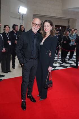Simon Licht and Tina Rottensteiner at the Felix Burda Award on 21 April 2024 in Berlin Felix Burda Award 2024 in Berlin