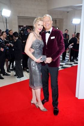 Grit Weiss and Jo Groebel at the Felix Burda Award on 21 April 2024 in Berlin Felix Burda Award 2024 in Berlin