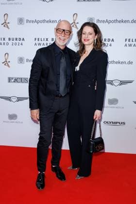 Gala Felix Burda Award Simon Licht and Tina Rottensteiner at the Felix Burda Award Gala at the Hotel Adlon Kempinskil on 21 04 2024 in Berlin Copyright: xEventpressxKochanx