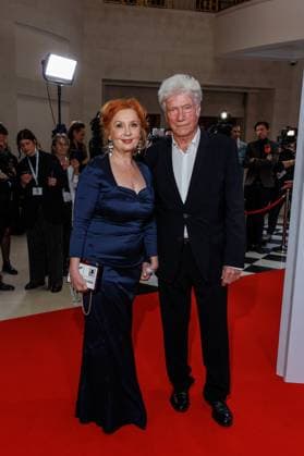 Gala Felix Burda Award Verena Wengler and Jürgen Prochnow at the Felix Burda Award Gala at the Hotel Adlon Kempinskil on 21 04 2024 in Berlin Copyright: xEventpressxKochanx