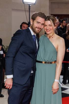 Gala Felix Burda Award Benjamin Baarz and Nina Bott at the Felix Burda Award Gala at the Hotel Adlon Kempinskil on 21 04 2024 in Berlin Copyright: xEventpressxKochanx