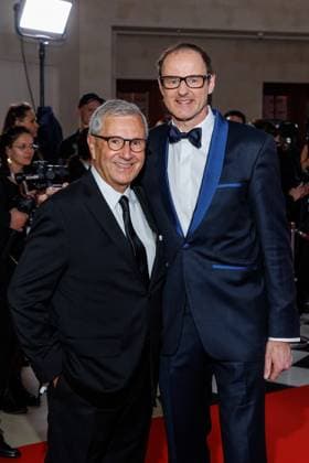 Gala Felix Burda Award Jan Hofer and Vince Ebert at the Felix Burda Award Gala at the Hotel Adlon Kempinskil on 21 04 2024 in Berlin Copyright: xEventpressxKochanx