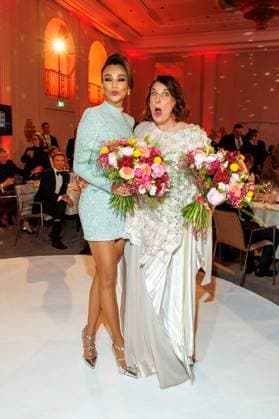 Gala Felix Burda Award Verona Pooth and Elena Uhlig at the Felix Burda Award Gala at the Hotel Adlon Kempinskil on 21 04 2024 in Berlin Copyright: xEventpressxKochanx