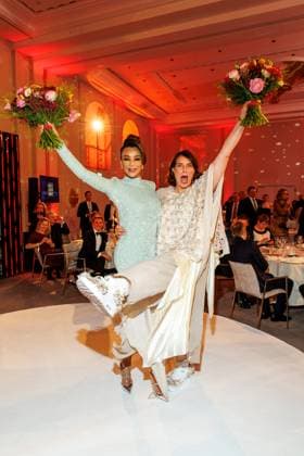 Gala Felix Burda Award Verona Pooth and Elena Uhlig at the Felix Burda Award Gala at the Hotel Adlon Kempinskil on 21 04 2024 in Berlin Copyright: xEventpressxKochanx