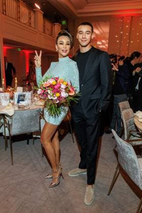 Gala Felix Burda Award Verona Pooth and Diego Pooth at the Felix Burda Award Gala at the Hotel Adlon Kempinskil on 21 04 2024 in Berlin Copyright: xEventpressxKochanx