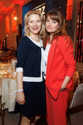 Gala Felix Burda Award Alexandra Mohr and Ina Paule Klink at the Felix Burda Award Gala at the Hotel Adlon Kempinskil on 21 04 2024 in Berlin Copyright: xEventpressxKochanx