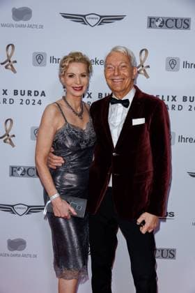 Gala Felix Burda Award Grit Weiss and Jo Groebel at the Felix Burda Award Gala at the Hotel Adlon Kempinskil on 21 04 2024 in Berlin Copyright: xEventpressxKochanx