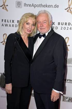 Wolfgang Kubicki with his wife Annette Marberth Kubicki at the 19 presentation of the Felix Burda Award 2024 at the Hotel Adlon Kempinski Berlin, 21 04 2024 Foto:xF.xKernx xFuturexImagex burda_award_4423