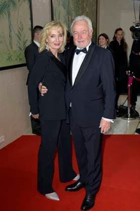 Wolfgang Kubicki with his wife Annette Marberth Kubicki at the 19 presentation of the Felix Burda Award 2024 at the Hotel Adlon Kempinski Berlin, 21 04 2024 Foto:xF.xKernx xFuturexImagex burda_award_4427