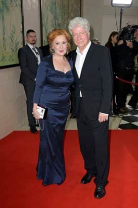 Jürgen Prochnow with wife Verena Wengler at the 19 presentation of the Felix Burda Award 2024 at the Hotel Adlon Kempinski Berlin, 21 04 2024 Foto:xF.xKernx xFuturexImagex burda_award_4465