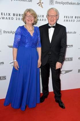 Heidrun Thaiss and Heinz Spengler at the 19 presentation of the Felix Burda Award 2024 at the Hotel Adlon Kempinski Berlin, 21 04 2024 Foto:xF.xKernx xFuturexImagex burda_award_4471
