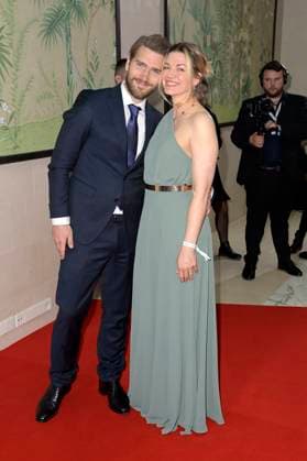 Nina Bott with partner Benjamin Baarz at the 19 presentation of the Felix Burda Award 2024 at the Hotel Adlon Kempinski Berlin, 21 04 2024 Foto:xF.xKernx xFuturexImagex burda_award_4474