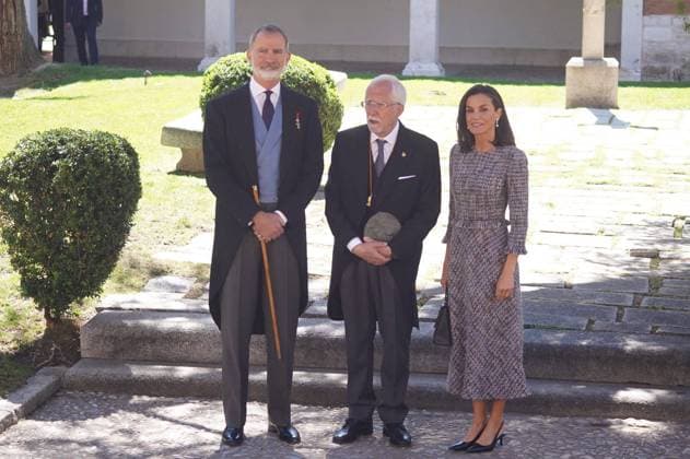 Spanish King Felipe and Quee Letizia during Miguel de Cervantes awards in Madrid on Tuesday, 23 April 2024 Cordon Press 
