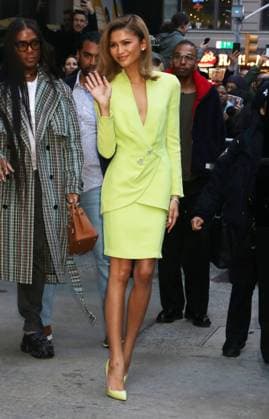 Entertainment Themen der Woche KW17 Entertainment Bilder des Tages April 23, 2024 Zendaya on Good Morning America to talk about her movie Challengers in New York. April 23, 2024: RW Mediapunch Copyright: xRWx xMediaPunchx
