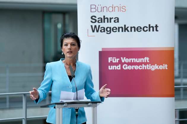 News Themen der Woche KW17 News Bilder des Tages Pressekonferenz, Bündnis Sahra Wagenknecht Pressekonferenz, Bündnis Sahra Wagenknecht, BSW, Parteivorsitzende, Sahra Wagenknecht Berlin Berlin GER *** Press conference, Alliance Sahra Wagenknecht Press conference, Alliance Sahra Wagenknecht, BSW, Party Chairwoman, Sahra Wagenknecht Berlin Berlin GER