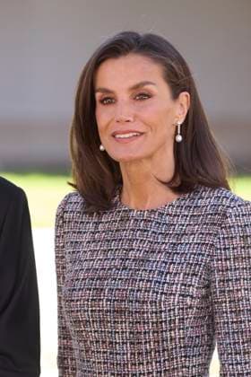 April 23, 2024, Madrid, Madrid, Spain: QUEEN LETIZIA of Spain attends the Miguel De Cervantes Literature award 2023 at the Alcal¡ de Henares University Madrid Spain - ZUMAc260 20240423_zep_c260_026 Copyright: xMikexChicorrox