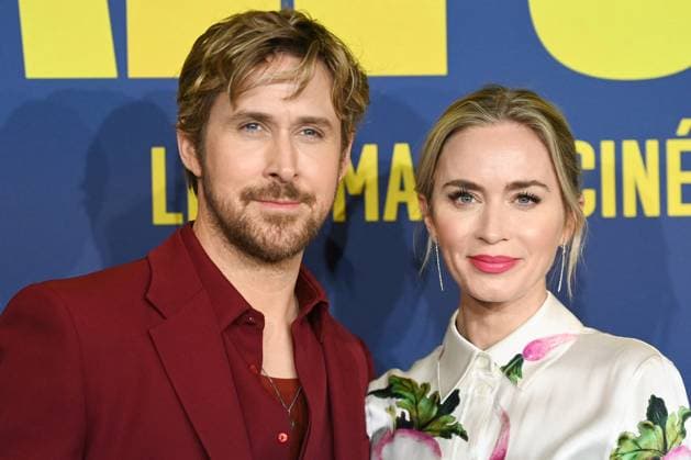 Bilder des Jahres 2024, Entertainment 04 April Entertainment Themen der Woche KW17 Fall Guy Premiere in Paris The Fall Guy Premiere Ryan Gosling and Emily Blunt attending The Fall Guy Premiere at the UGC Normandie cinema in Paris, France on April 23, 2024. Photo by Aurore Marechal ABACAPRESS.COM Paris France  Copyright: xMarechalxAurore ABACAx
