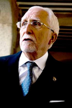 Luis Mateo Diez at the presentation of the Premio Miguel de Cervantes for Literature to Luis Mateo Diez at the Universidad de Alcala Alcala de Henares, 23 04 2024 Foto:xDyDxFotografosx xFuturexImagex cervantes_4412