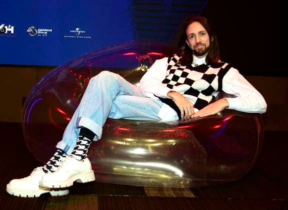 April 24, 2024, Mexico City, Mexico City, Mexico: The Colombian artist Esteman declared himself ready to bring his new musical proposal to all his fans, he said this during a press conference, where he announced his long-awaited Secretos 2024 Tour that he will present in multiple countries in celebration of his new album. also titled Secrets and which will be released on May 9..Esteman will tour stages in Mexico, Peru, Colombia, Costa Rica, El Salvador, Spain and Guatemala, in addition to other countries to be announced. Mexico City Mexico - ZUMAn296 20240424_zip_n296_005 Copyright: xJorgexNunezx