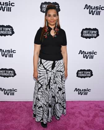 April 24, 2024, Los Angeles, California, USA: Rhiannon Giddens attends the 16th Annual Music Will Benefit. Los Angeles USA - ZUMAb173 20240424_aap_b173_026 Copyright: xBillyxBennightx