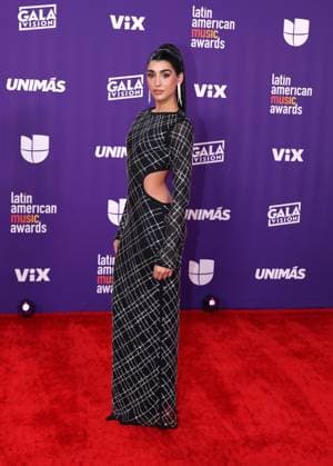 Amy Basoa poses in the red carpet of the Latin American Music Awards at MGM Grand Garden Arena in Las Vegas, Nevada, USA, 25 April 2024. Latin American Music Awards red carpet !ACHTUNG: NUR REDAKTIONELLE NUTZUNG!  Copyright: xRondaxChurchillx USA4433 20240426-55013424622_1