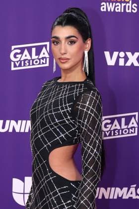 Amy Basoa poses in the red carpet of the Latin American Music Awards at MGM Grand Garden Arena in Las Vegas, Nevada, USA, 25 April 2024. Latin American Music Awards red carpet !ACHTUNG: NUR REDAKTIONELLE NUTZUNG!  Copyright: xRondaxChurchillx USA4432 20240426-55013424623_1