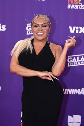 Mexican Wendy Guevara poses in the red carpet of the Latin American Music Awards at MGM Grand Garden Arena in Las Vegas, Nevada, USA, 25 April 2024. Latin American Music Awards red carpet !ACHTUNG: NUR REDAKTIONELLE NUTZUNG!  Copyright: xRondaxChurchillx USA4415 20240426-55013424641_1