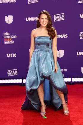 Vicky Van arrives for the 2024 Latin American Music Awards at the Grand Garden Arena at MGM Resort and Casino in Las Vegas, Nevada on Thursday, April 25, 2024.  LAV20240425009 JAMESxATOA