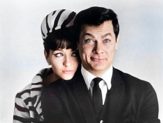 November 14, 2022, USA: Christine Kaufmann, Tony Curtis, publicity portrait for the film, Wild And Wonderful Universal Pictures, 1964 USA - ZUMAg145 20221114_zap_g145_022 Copyright: xJTxVintagex