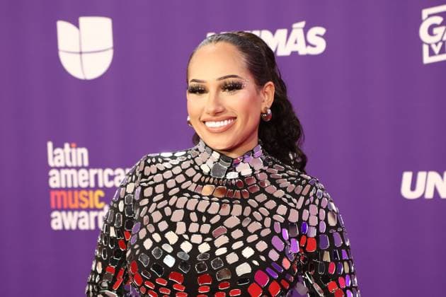 Candy Lover arrives for the 2024 Latin American Music Awards at the Grand Garden Arena at MGM Resort and Casino in Las Vegas, Nevada on Thursday, April 25, 2024.  LAV20240425084 JAMESxATOA