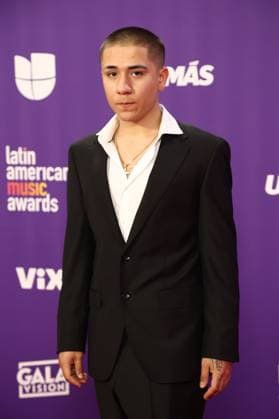 Chino Pacas arrives for the 2024 Latin American Music Awards at the Grand Garden Arena at MGM Resort and Casino in Las Vegas, Nevada on Thursday, April 25, 2024.  LAV20240425115 JAMESxATOA