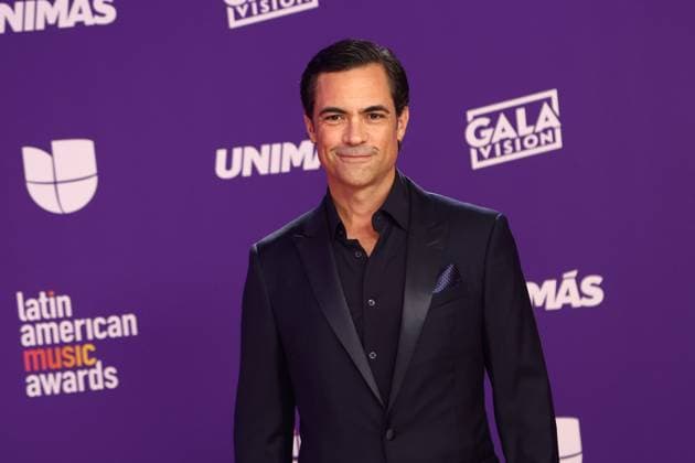 Danny Pino arrives for the 2024 Latin American Music Awards at the Grand Garden Arena at MGM Resort and Casino in Las Vegas, Nevada on Thursday, April 25, 2024.  LAV20240425108 JAMESxATOA