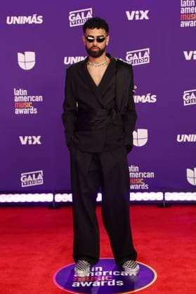 Jay Wheeler arrives for the 2024 Latin American Music Awards at the Grand Garden Arena at MGM Resort and Casino in Las Vegas, Nevada on Thursday, April 25, 2024.  LAV20240425068 JAMESxATOA