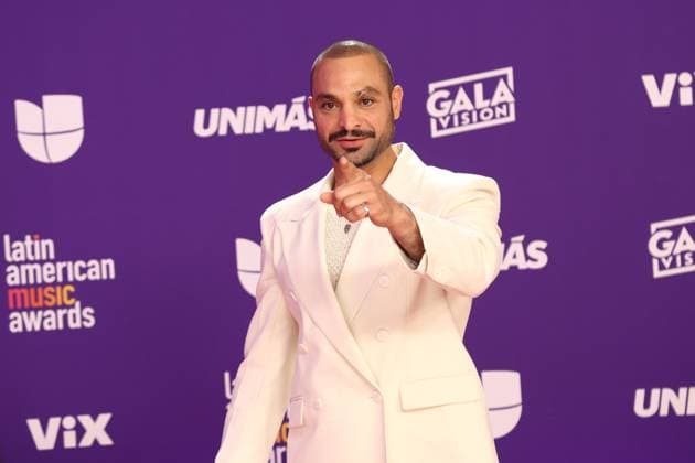 Michael Mando arrives for the 2024 Latin American Music Awards at the Grand Garden Arena at MGM Resort and Casino in Las Vegas, Nevada on Thursday, April 25, 2024.  LAV20240425137 JAMESxATOA
