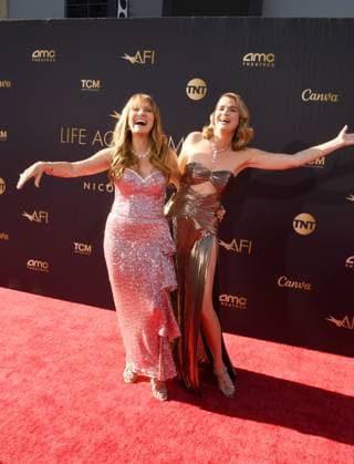 HOLLYWOOD, CA - APRIL 27: Jane Seymour and Christy Scott Cashman at the 49th AFI Life Achievement Award Tribute to Nicole Kidman at The Dolby Theater inHollywood,California on April 27, 2024. Copyright: xJeffreyxMayerx