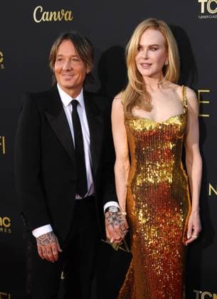 HOLLYWOOD, CA - APRIL 27: Keith Urban and Nicole Kidman at the 49th AFI Life Achievement Award Tribute to Nicole Kidman at The Dolby Theater inHollywood,California on April 27, 2024. Copyright: xJeffreyxMayerx
