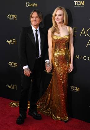 HOLLYWOOD, CA - APRIL 27: Keith Urban and Nicole Kidman at the 49th AFI Life Achievement Award Tribute to Nicole Kidman at The Dolby Theater inHollywood,California on April 27, 2024. Copyright: xJeffreyxMayerx