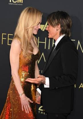 HOLLYWOOD, CA - APRIL 27: Keith Urban and Nicole Kidman at the 49th AFI Life Achievement Award Tribute to Nicole Kidman at The Dolby Theater inHollywood,California on April 27, 2024. Copyright: xJeffreyxMayerx