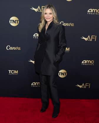 April 27, 2024, Hollywood, California, USA: Michelle Pfeiffer attends the 49th Annual AFI Life Achievement Award Honoring Nicole Kidman. Hollywood USA - ZUMAb173 20240427_aap_b173_057 Copyright: xBillyxBennightx
